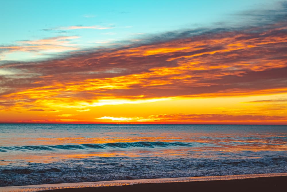Ocean City Maryland Beach Sunset